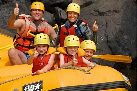 Beginner rafting trip