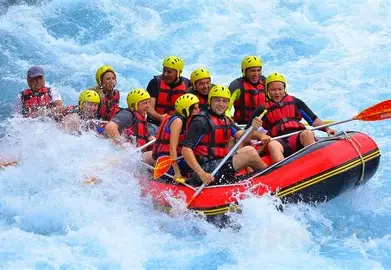 Intermediate rafting adventure